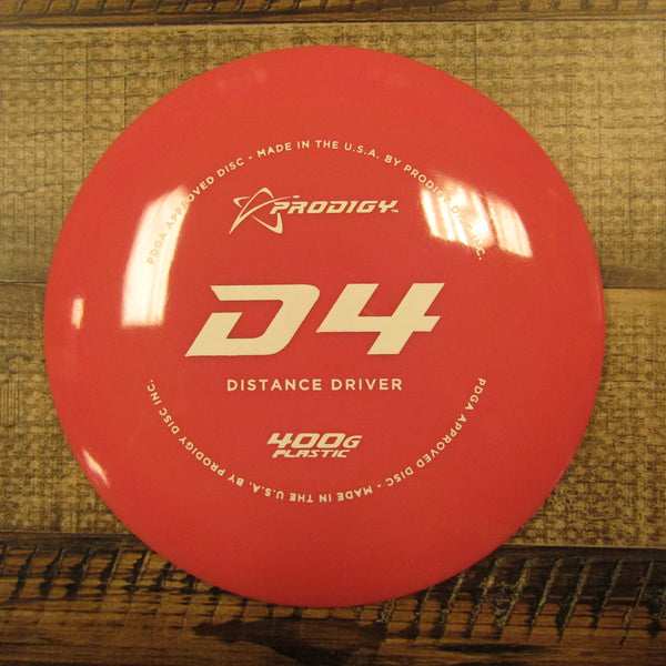 Prodigy D4 400G Distance Driver Disc Golf Disc 172 Grams Pink
