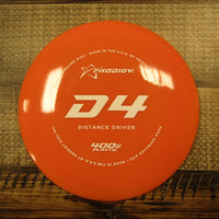 Prodigy D4 400G Distance Driver Disc Golf Disc 174 Grams Orange Pink