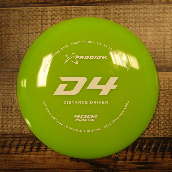 Prodigy D4 400G Distance Driver Disc Golf Disc 174 Grams Green