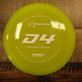Prodigy D4 400G Distance Driver Disc Golf Disc 174 Grams Yellow Green