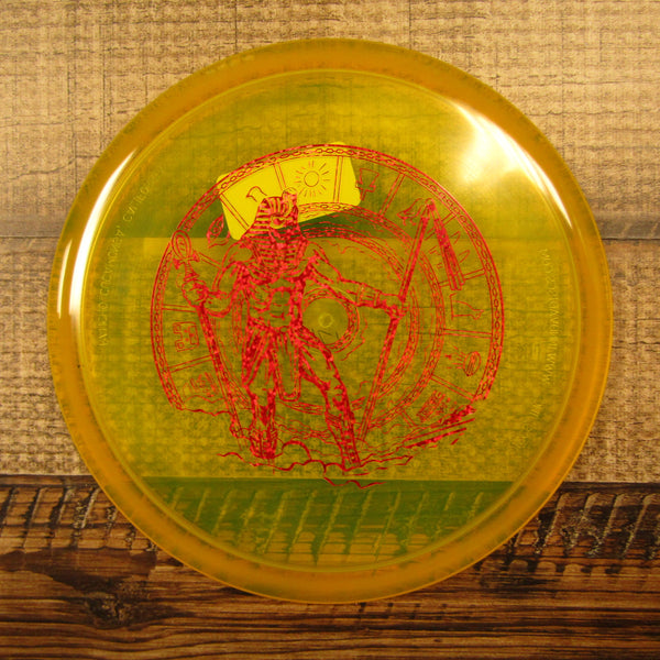 Innova Mako 3 Champion Midrange Egyptian Standing in Clouds Disc Golf Disc 174 Grams Yellow Orange