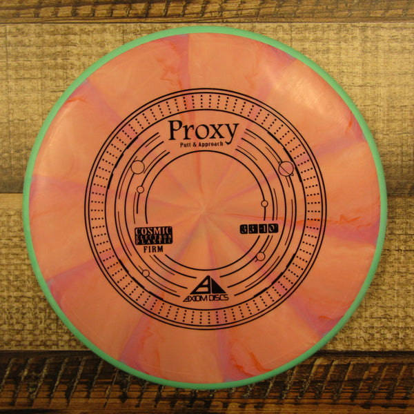 Axiom Proxy Cosmic Electron Firm Putt & Approach Disc Golf Disc 172 Grams Green Orange Purple