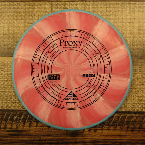 Axiom Proxy Cosmic Electron Soft Putt & Approach Disc Golf Disc 175 Grams Red White Blue
