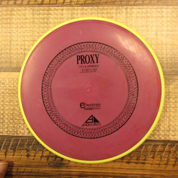 Axiom Proxy Electron Firm Putt & Approach Disc Golf Disc 173 Grams Purple Yellow