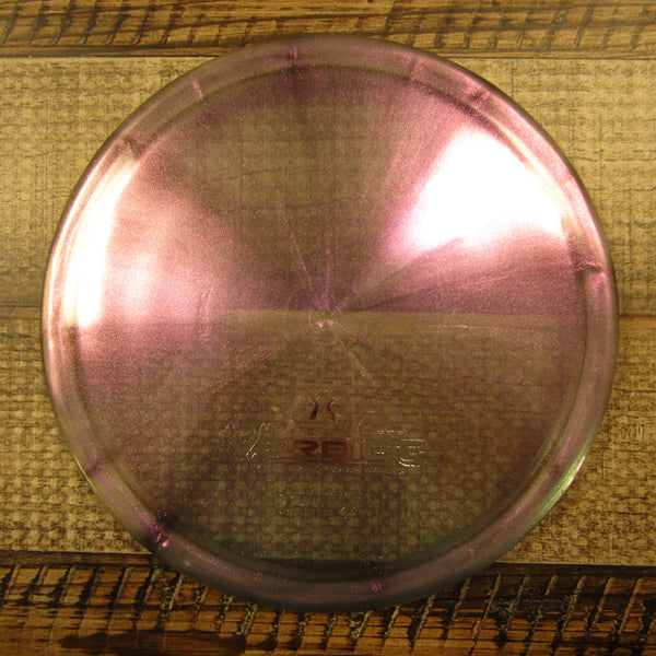 Dynamic Discs Verdict Lucid-X Glimmer Chris Clemons 2021 Midrange Disc Golf Disc 180 Grams Purple Gray