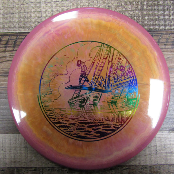 Prodigy A5 500 Spectrum Plank Pirate Disc 174 Grams Orange Pink