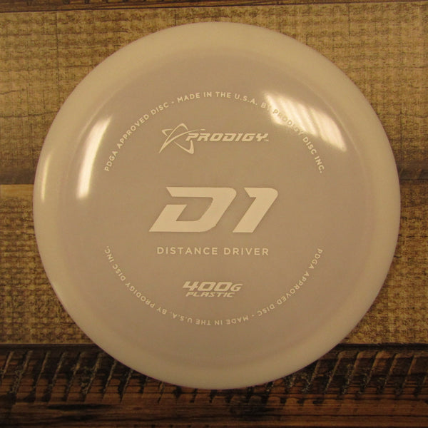 Prodigy D1 400G Distance Driver Disc Golf Disc 174 Grams White Purple
