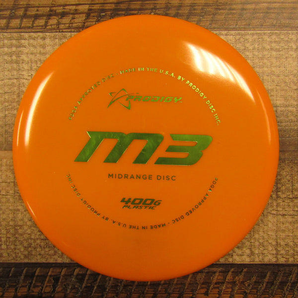 Prodigy M3 400G Midrange Disc Golf Disc 179 Grams Orange
