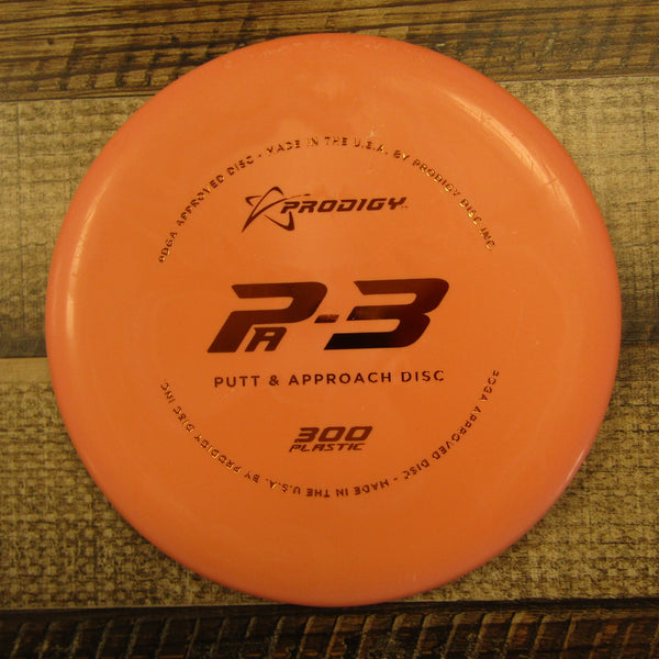 Prodigy PA3 300 Putt & Approach Disc Golf Disc 173 Grams Orange