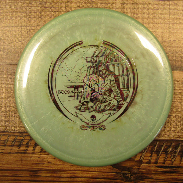 Prodigy MX3 500 Les White Stowaway Pirate Midrange Disc Golf Disc 180 Grams Blue Green