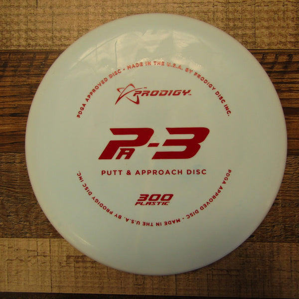 Prodigy PA3 300 Putt & Approach Disc Golf Disc 173 Grams White Blue