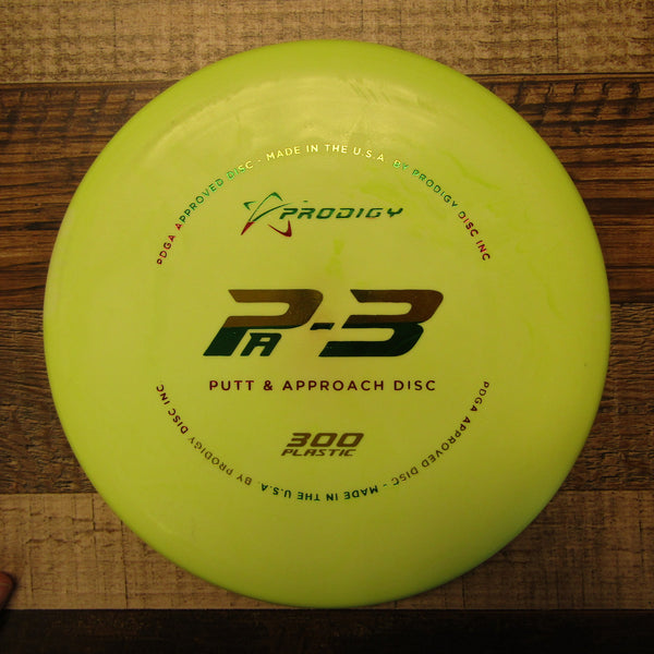 Prodigy PA3 300 Putt & Approach Disc Golf Disc 171 Grams Green