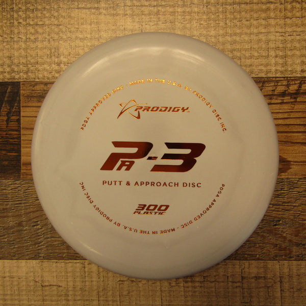 Prodigy PA3 300 Putt & Approach Disc Golf Disc 172 Grams Gray