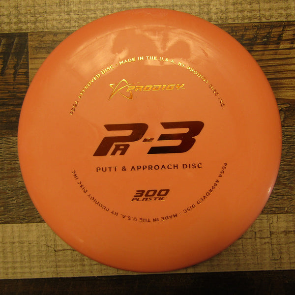 Prodigy PA3 300 Putt & Approach Disc Golf Disc 173 Grams Orange