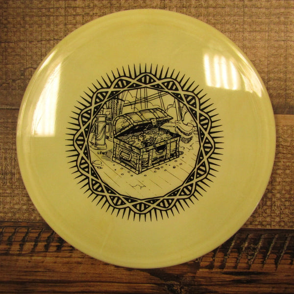 Prodigy A1 400 Spectrum Les White Pirate Treasure Chest Approach Disc Golf Disc 172 Grams Tan Yellow
