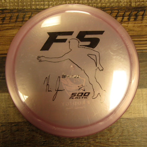 Prodigy F5 500 Kevin Jones Signature Series Fairway Driver Disc 175 Grams Pink Purple