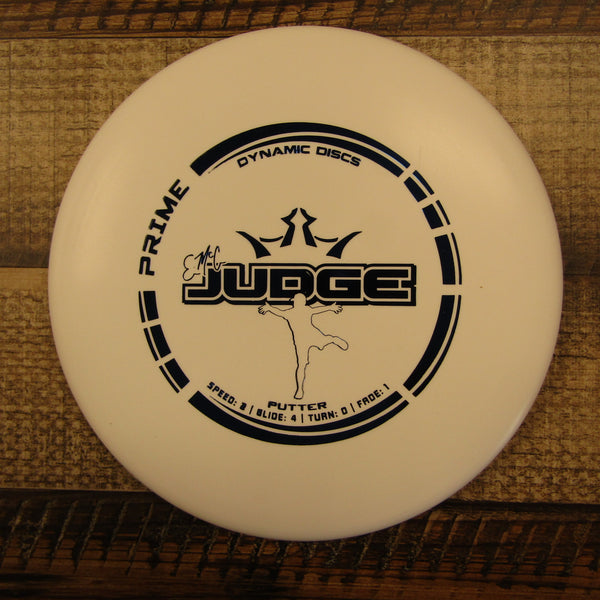 Dynamic Discs Emac Judge Prime 174 Grams White