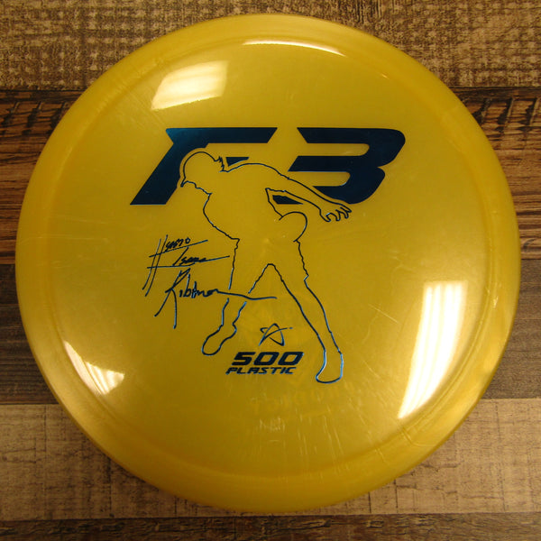 Prodigy F3 500 Isaac Robinson Signature Series Fairway Driver Disc 174 Grams Yellow