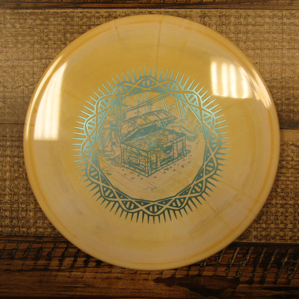 Prodigy A1 400 Spectrum Les White Pirate Treasure Chest Approach Disc Golf Disc 171 Grams Yellow Purple Tan