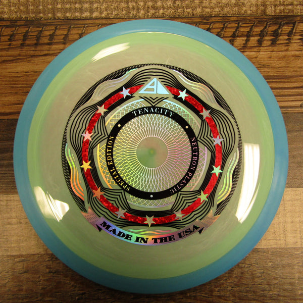 Axiom Tenacity Neutron Special Edition Distance Driver Disc Golf Disc 172 Grams Blue Green