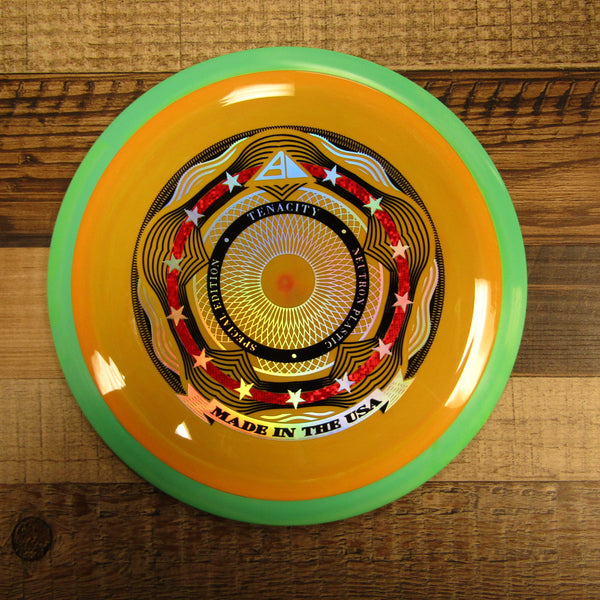 Axiom Tenacity Neutron Special Edition Distance Driver Disc Golf Disc 172 Grams Orange Yellow Green