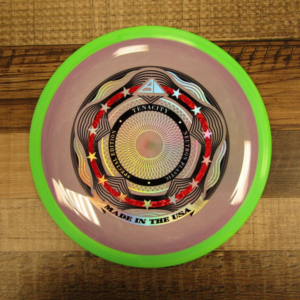Axiom Tenacity Neutron Special Edition Distance Driver Disc Golf Disc 172 Grams Purple Green