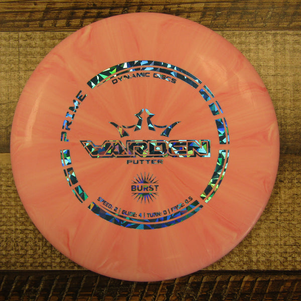 Dynamic Discs Warden Prime Burst Putter Disc Golf Disc 175 Grams Pink