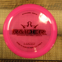 Dynamic Discs Raider Lucid Distance Driver Disc Golf Disc 170 Grams Pink