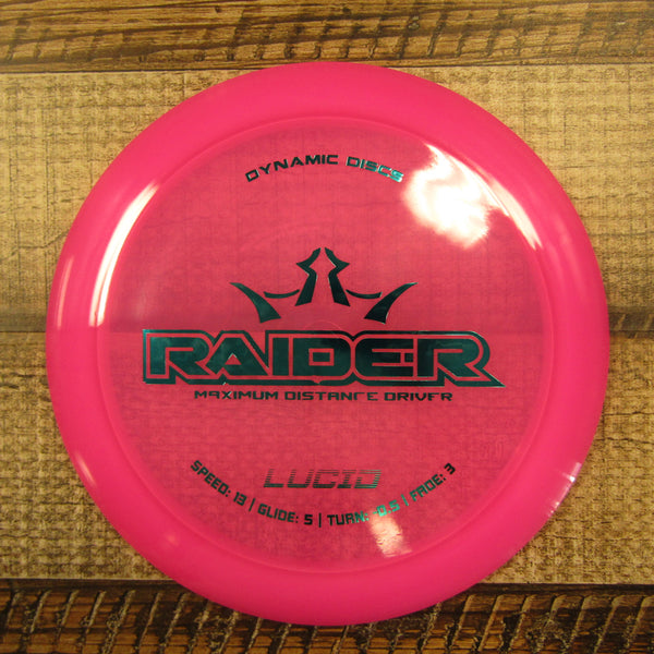Dynamic Discs Raider Lucid Distance Driver Disc Golf Disc 169 Grams Pink