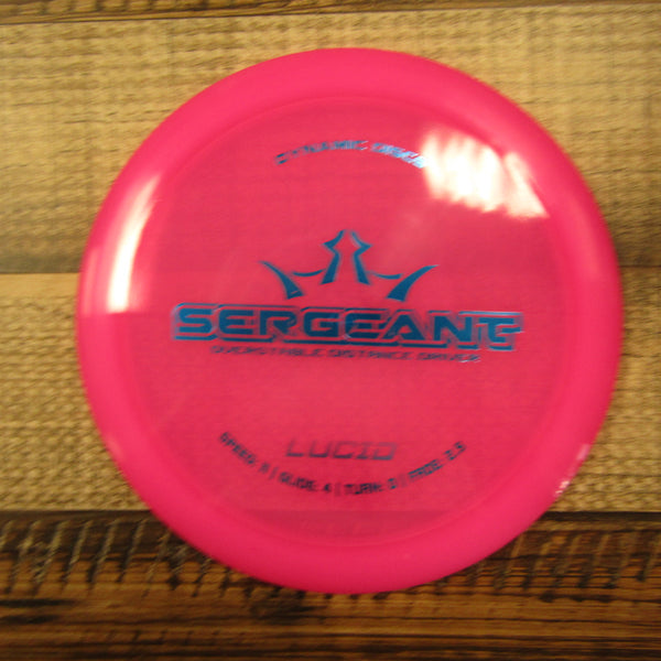 Dynamic Discs Sergeant Lucid Distance Driver Disc Golf Disc 173 Grams Pink
