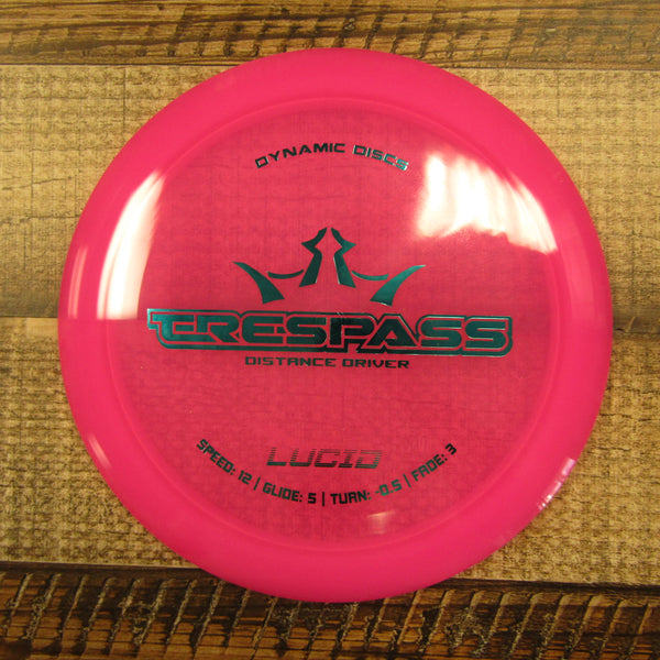 Dynamic Discs Trespass Lucid Distance Driver Disc Golf Disc 171 Grams Pink