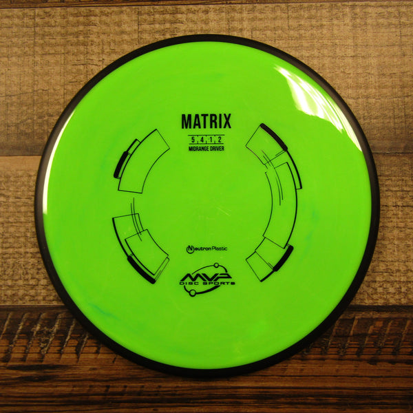 MVP Matrix Neutron Midrange Disc Golf Disc 172 Grams Green