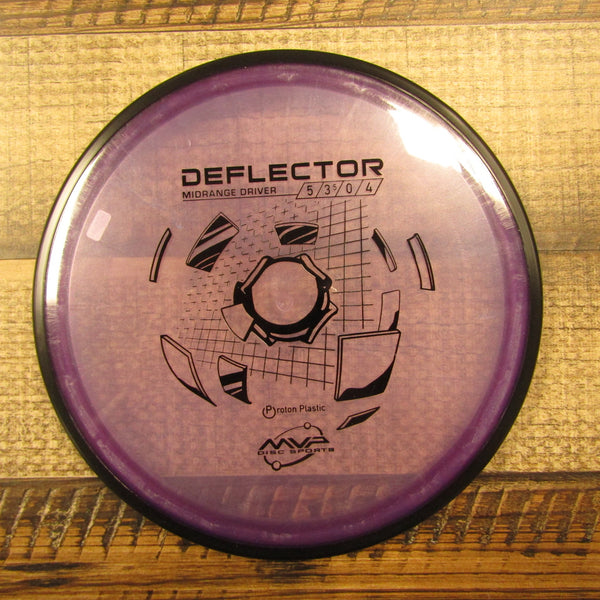 MVP Deflector Proton Midrange Driver Disc Golf Disc 175 Grams Purple
