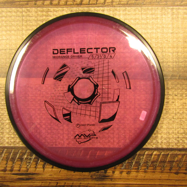 MVP Deflector Proton Midrange Driver Disc Golf Disc 175 Grams Purple