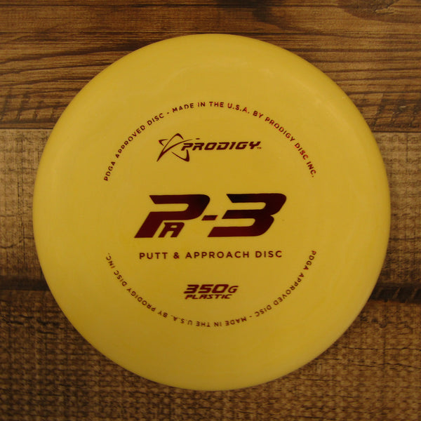 Prodigy PA3 350G Putt & Approach Disc Golf Disc 174 Grams Yellow