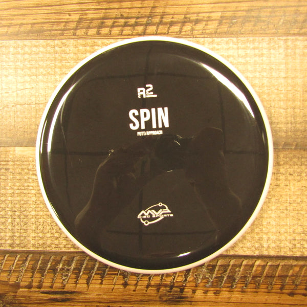 MVP Spin R2 Neutron Putt & Approach Disc Golf Disc 167 Grams Black