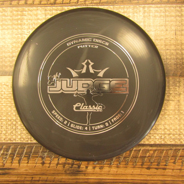 Dynamic Discs Emac Judge Classic Blend Putter Disc Golf Disc 173 Grams Black