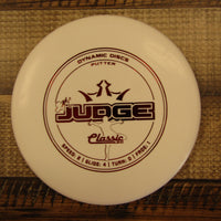 Dynamic Discs Emac Judge Classic Blend Putter Disc Golf Disc 176 Grams White
