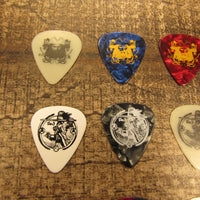 Set of 16 Les White Pirates Guitar Picks