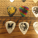 Set of 16 Les White Pirates Guitar Picks