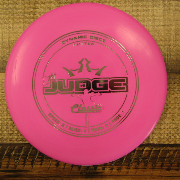 Dynamic Discs Emac Judge Classic Blend Putter Disc Golf Disc 173 Grams Pink