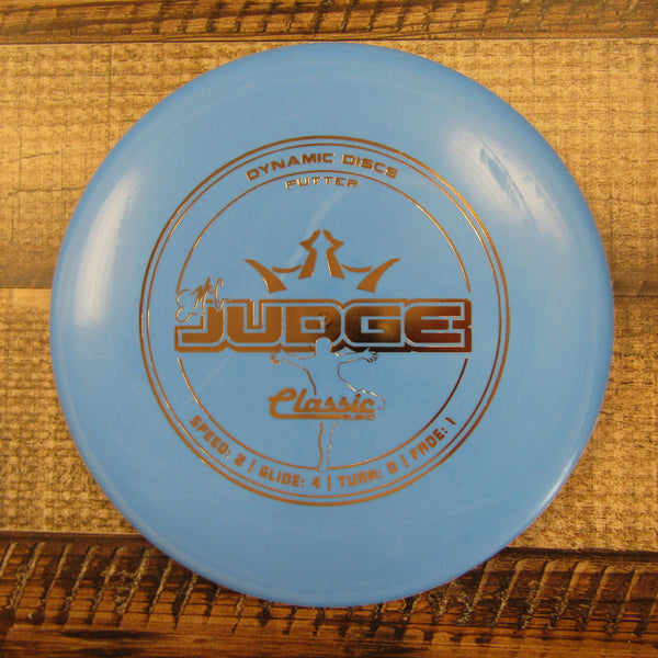 Dynamic Discs Emac Judge Classic Blend Putter Disc Golf Disc 173 Grams Blue