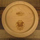 Maple Wood Art Disc Les White Skeleton Pirate Full Size 158 Grams