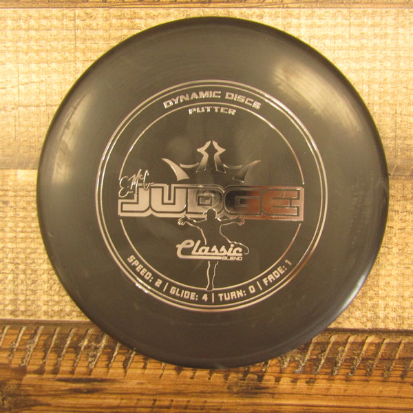 Dynamic Discs Emac Judge Classic Blend Putter Disc Golf Disc 173 Grams Black