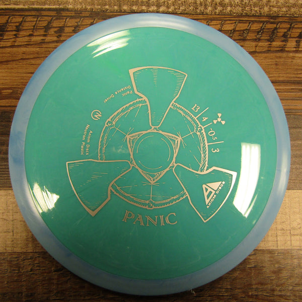 Axiom Panic Neutron Distance Driver Disc Golf Disc 175 Grams Green Blue
