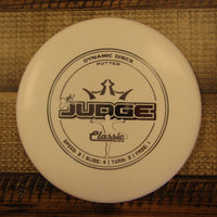 Dynamic Discs Emac Judge Classic Blend Putter Disc Golf Disc 176 Grams White
