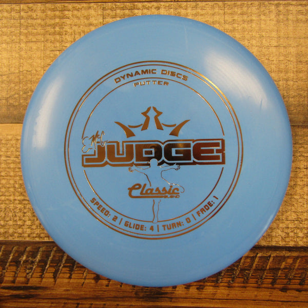 Dynamic Discs Emac Judge Classic Blend Putter Disc Golf Disc 176 Grams Blue