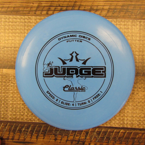 Dynamic Discs Emac Judge Classic Blend Putter Disc Golf Disc 173 Grams Blue