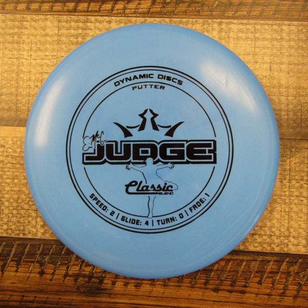 Dynamic Discs Emac Judge Classic Blend Putter Disc Golf Disc 173 Grams Blue