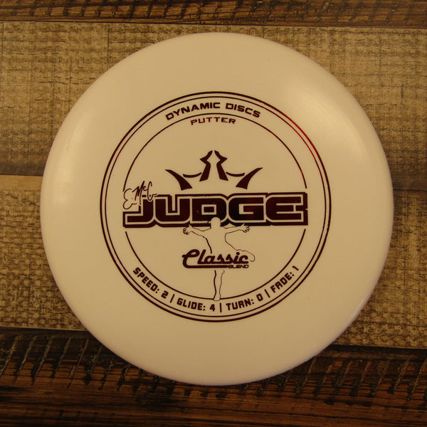 Dynamic Discs Emac Judge Classic Blend Putter Disc Golf Disc 176 Grams White